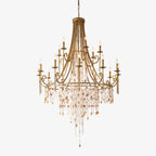 Errina Postmodern Luxury Shell Crystal Chandelier