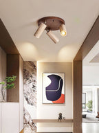 Zevenion Multi-Arm Travertine Ceiling Light