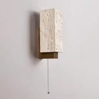 Elsoran Travertine Block Wall Light