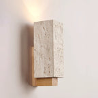 Elsoran Travertine Block Wall Light