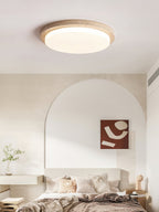 Etala Smooth-Edge Travertine Ceiling Light - Kingsley Beaumont