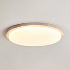 Etala Smooth-Edge Travertine Ceiling Light - Kingsley Beaumont