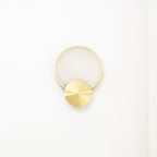 Myvelarae Circular Alabaster Wall Light