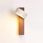 Ritta  Wall Light Travertine Wood