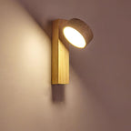 Ritta  Wall Light Travertine Wood