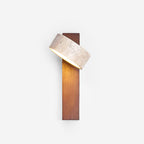 Ritta  Wall Light Travertine Wood