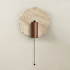 Cleo Travertine Wall Light Spotlight