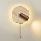 Cleo Travertine Wall Light Spotlight
