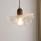 Pendant Lamp Tiffany-Style Glass Floral Shade Art