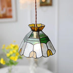 Eldine Stained Glass Pendant Light
