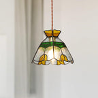 Eldine Stained Glass Pendant Light