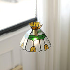 Eldine Stained Glass Pendant Light