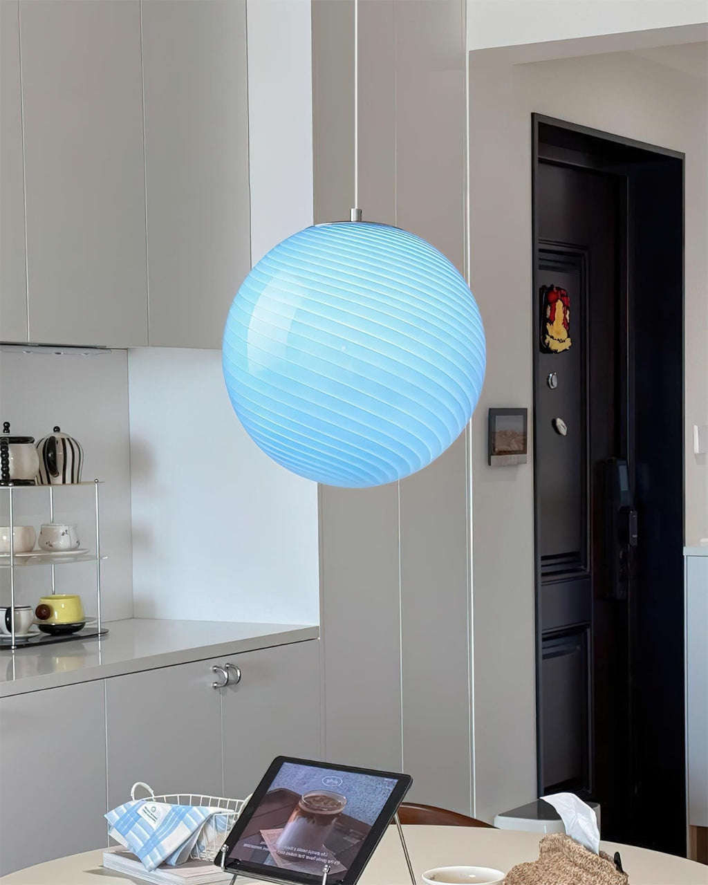Joliv Glass Globe Pendant Lamp