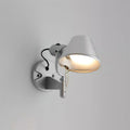 Wall Lamp Metal Body Conical Shade Adjustable Modern Minimalist