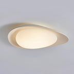 Blex Ceiling Lamp Green&Beige Pebble Shape