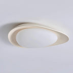 Blex Ceiling Lamp Green&Beige Pebble Shape