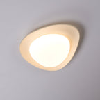 Blex Ceiling Lamp Green&Beige Pebble Shape