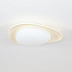 Blex Ceiling Lamp Green&Beige Pebble Shape