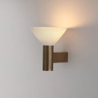 Eurnoria Cone Alabaster Wall Light