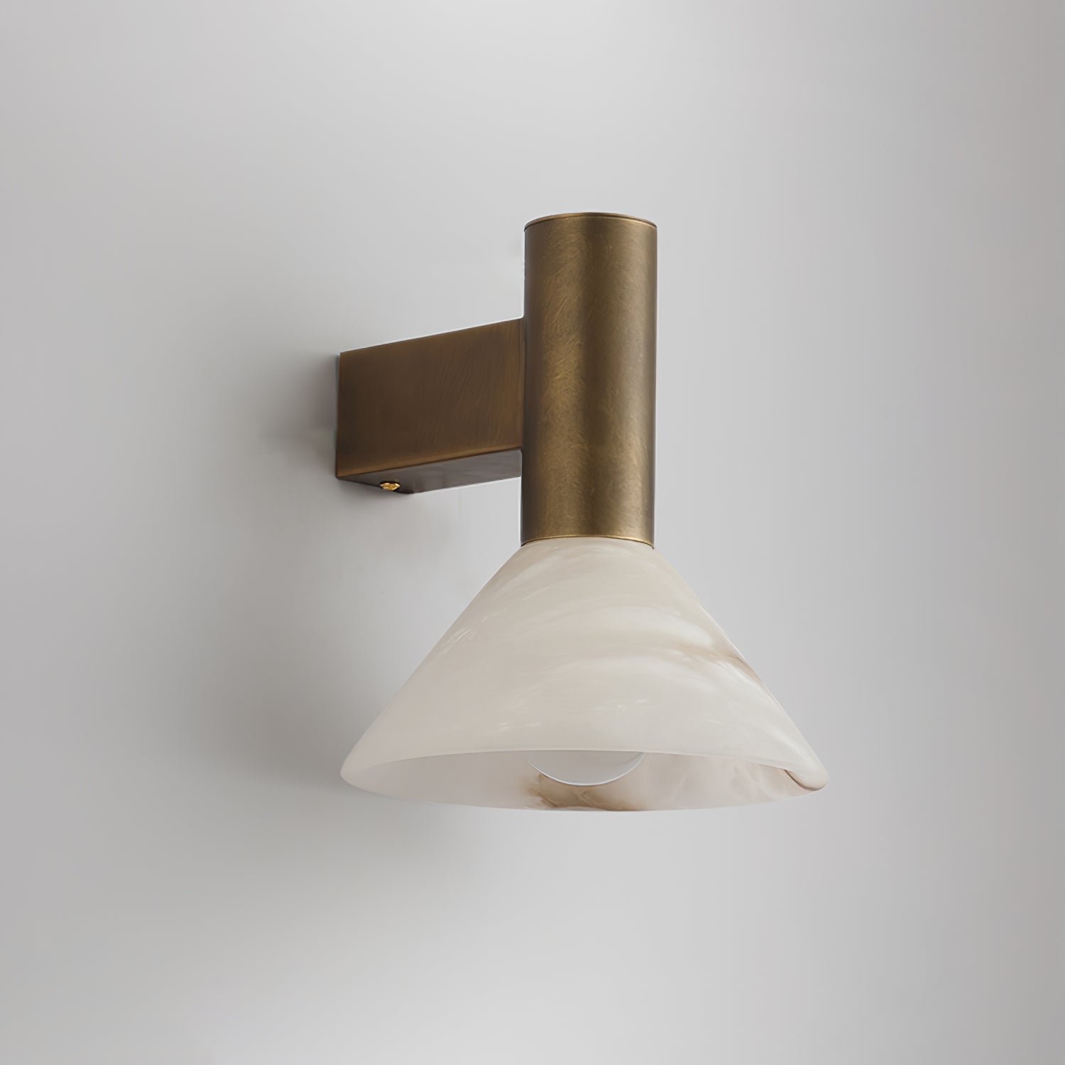 Eurnoria Cone Alabaster Wall Light