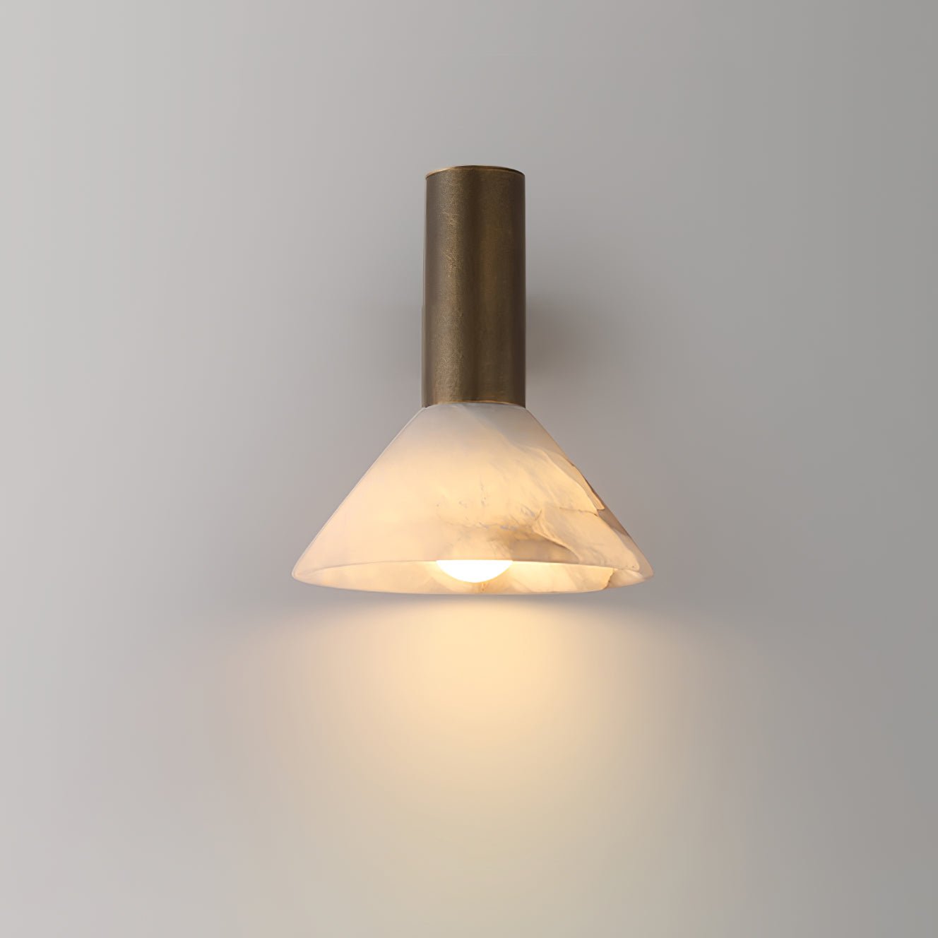 Eurnoria Cone Alabaster Wall Light