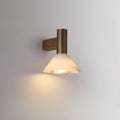 Eurnoria Cone Alabaster Wall Light