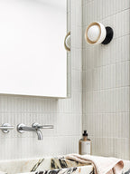 Lia Travertine Wall Light