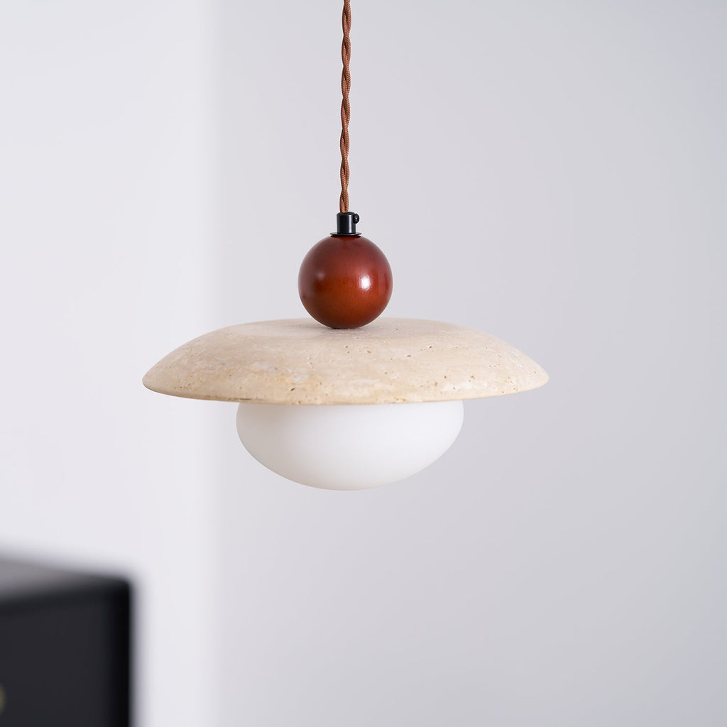 Ritta Travertine Pendant Light Six Style