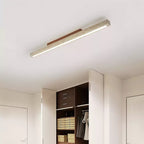 Orvenarae Minimalist Travertine Linear Ceiling Light