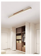 Orvenarae Minimalist Travertine Linear Ceiling Light