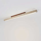 Orvenarae Minimalist Travertine Linear Ceiling Light