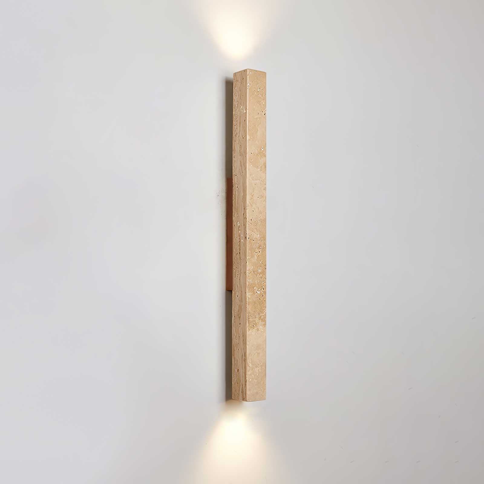 Cathais Minimalist Travertine Wall Light