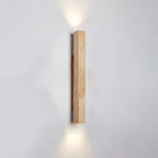 Cathais Minimalist Travertine Wall Light