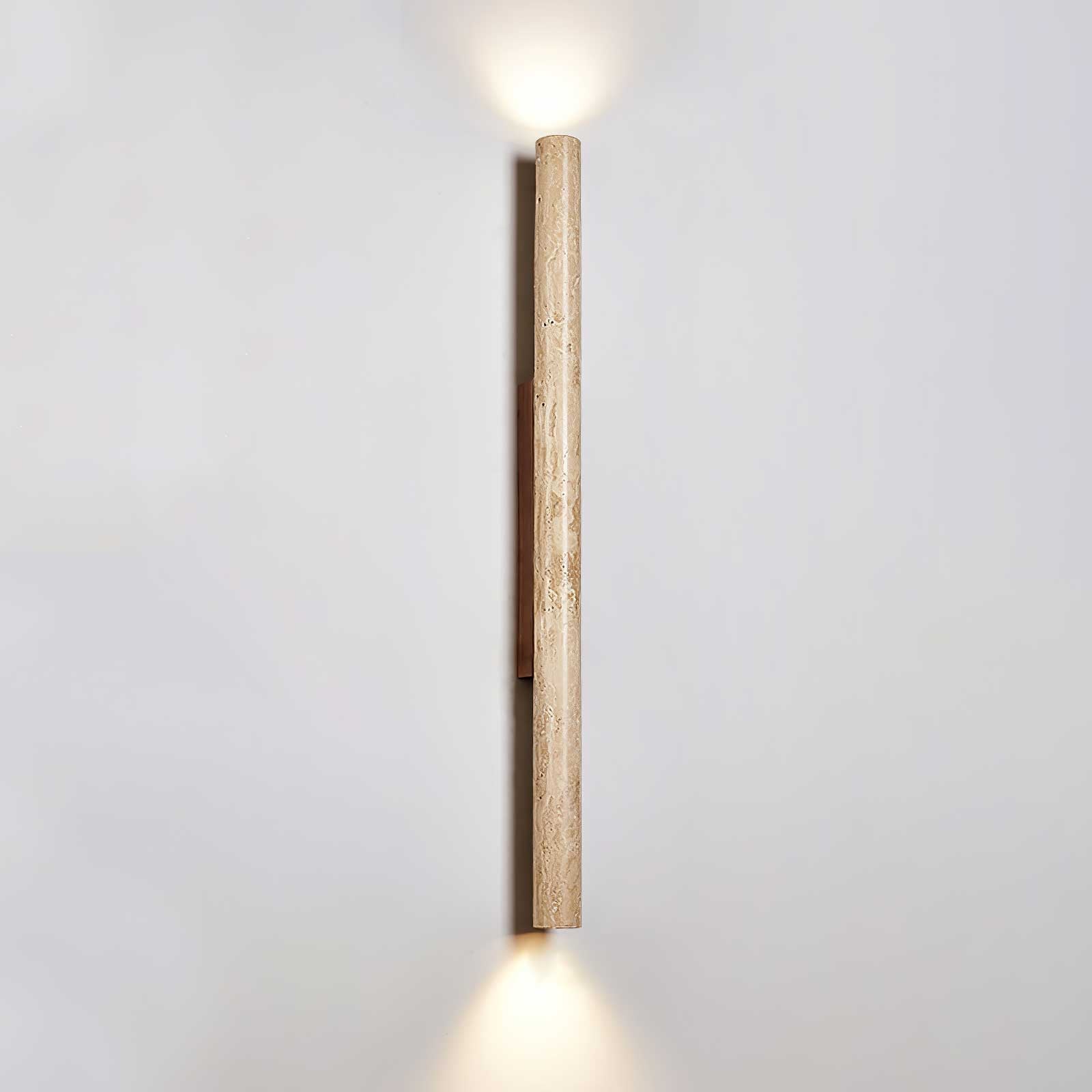 Cathais Minimalist Travertine Wall Light