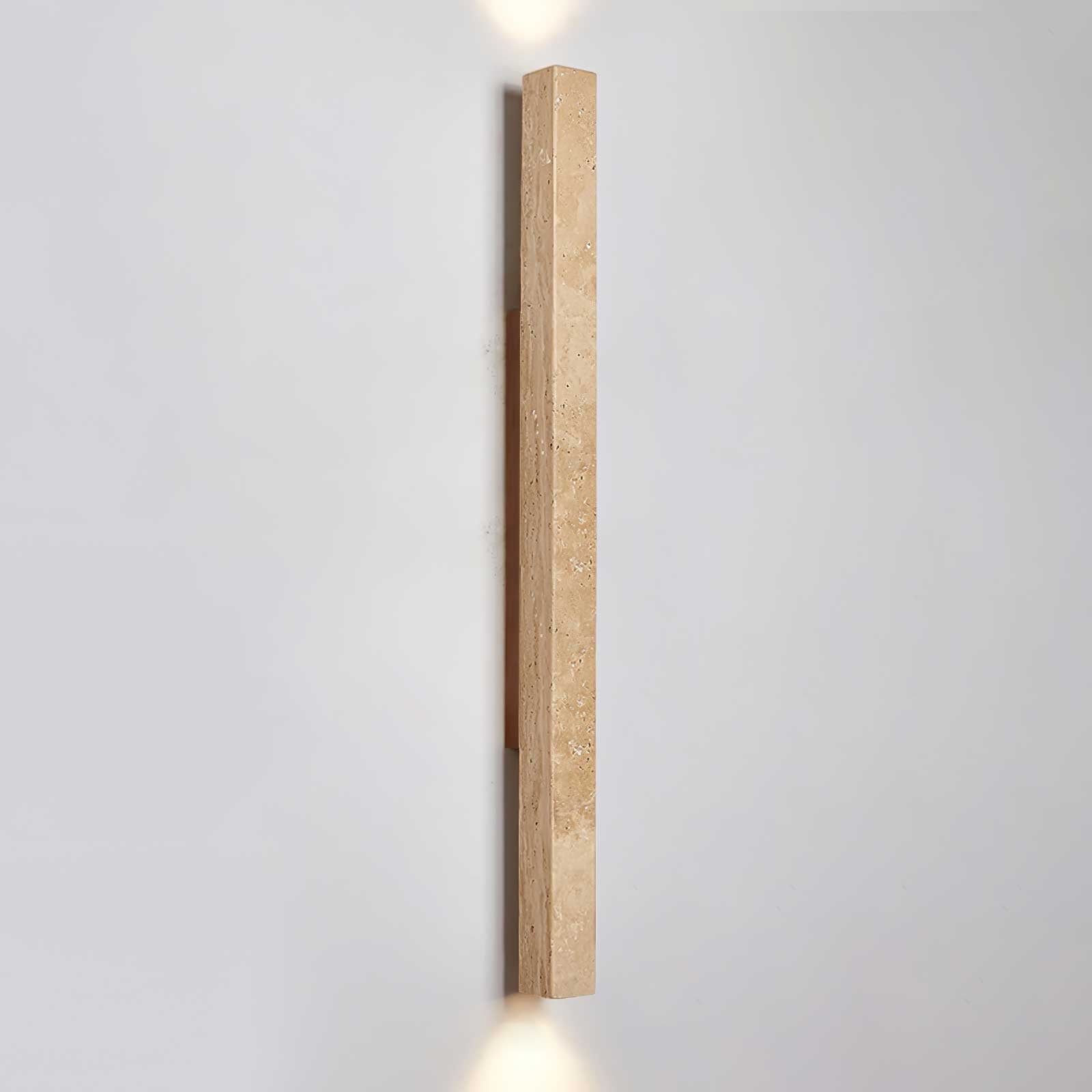Cathais Minimalist Travertine Wall Light