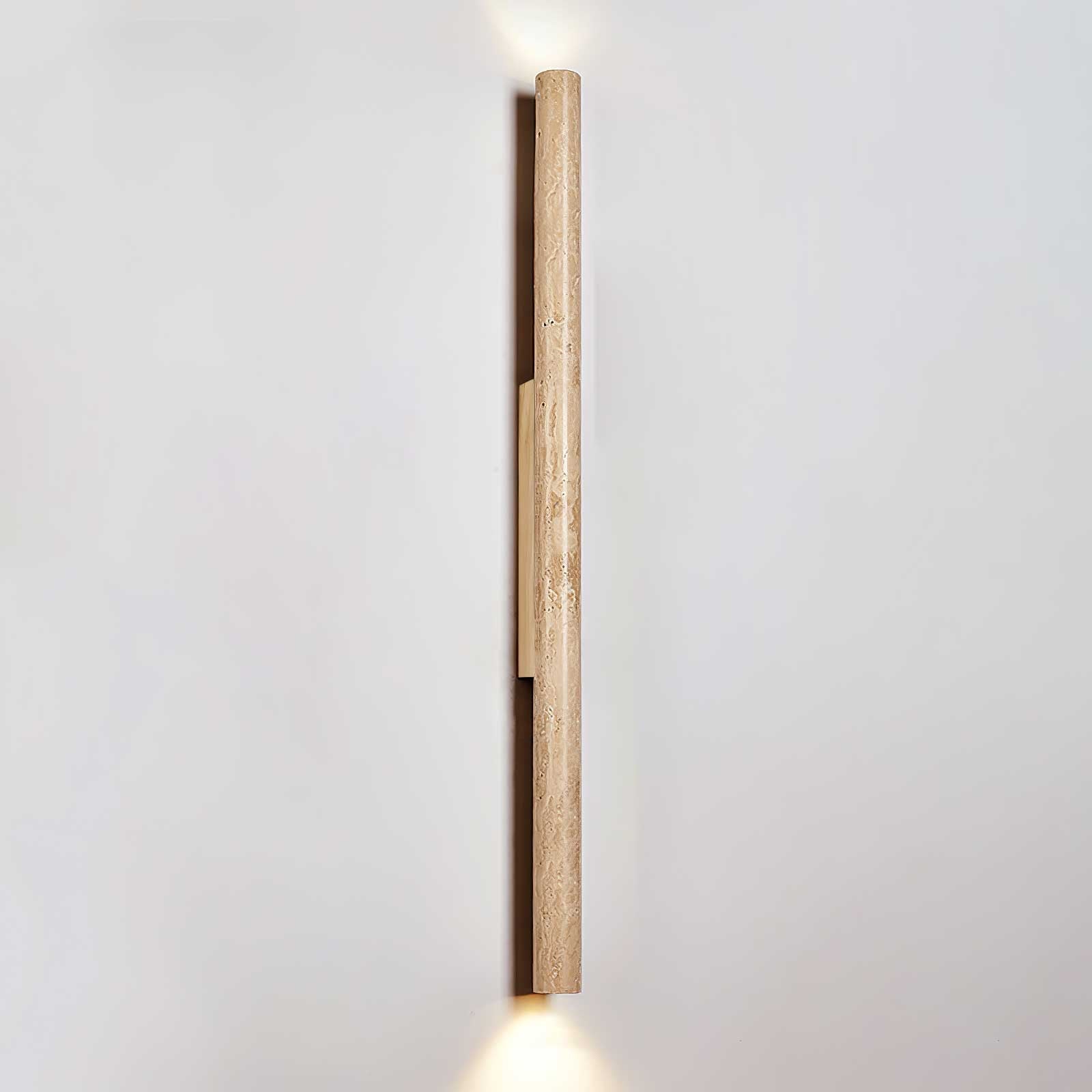 Cathais Minimalist Travertine Wall Light