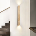 Cathais Minimalist Travertine Wall Light