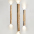 Cathais Minimalist Travertine Wall Light