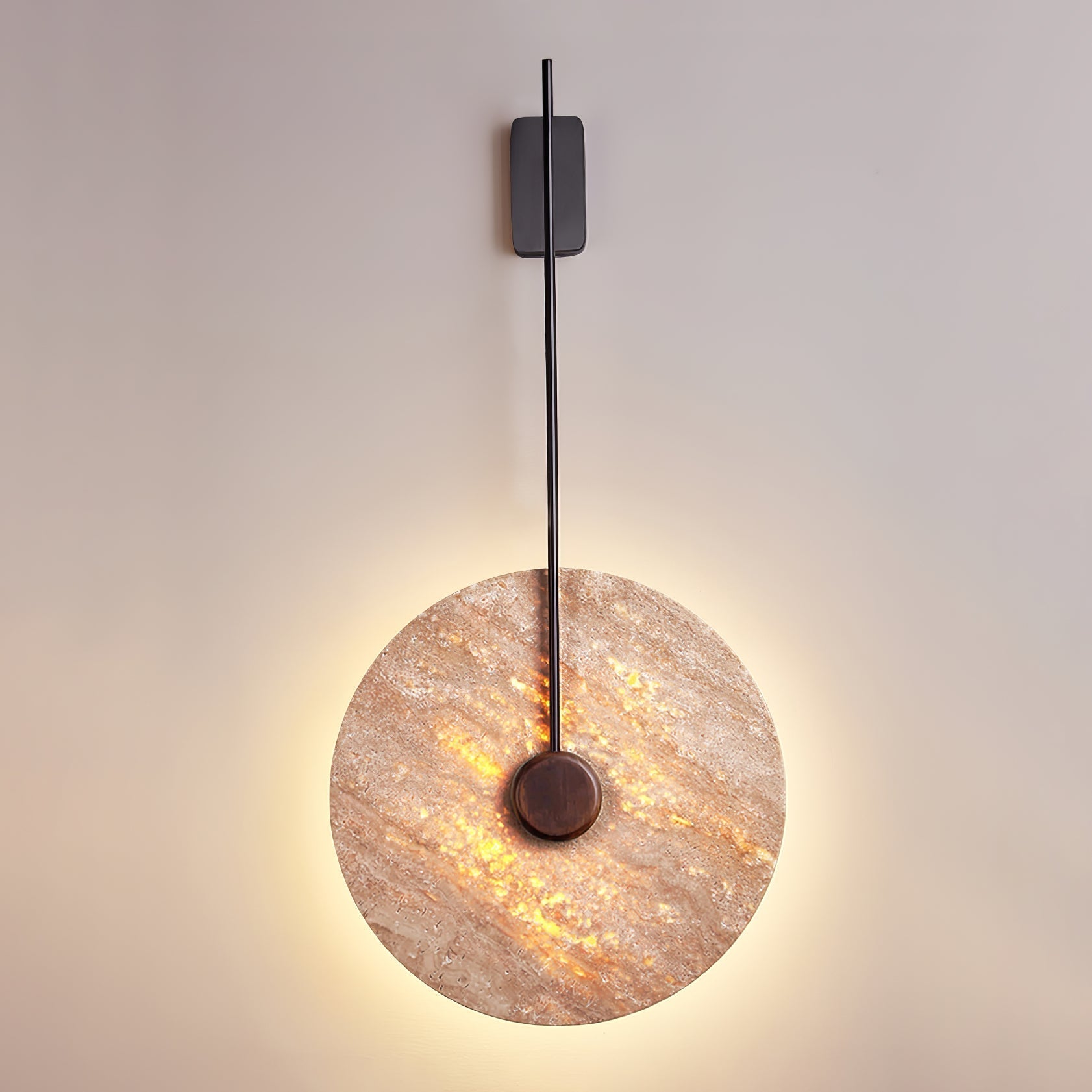 Visolia Travertine Wall Light