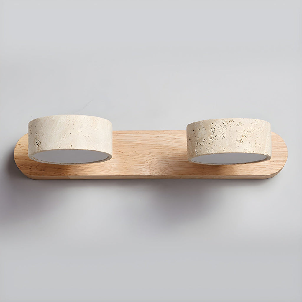 Tuelo Travertine Indoor Wall Light Neutral