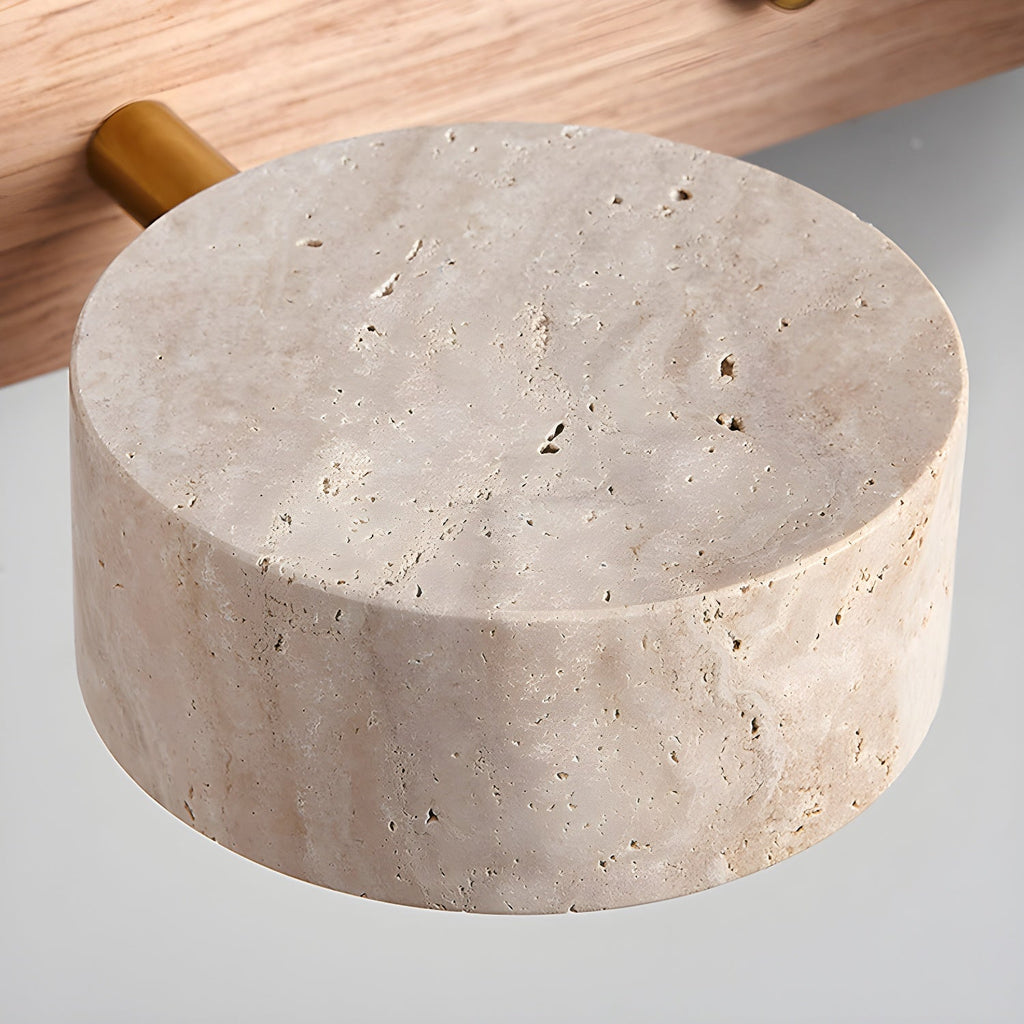 Tuelo Travertine Indoor Wall Light Neutral