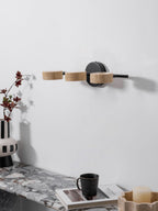 Ceshair Wall Light  Multi Head Travertine Vanity Light