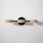 Ceshair Wall Light  Multi Head Travertine Vanity Light