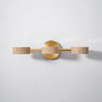 Ceshair Wall Light  Multi Head Travertine Vanity Light