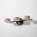 Ceshair Wall Light  Multi Head Travertine Vanity Light