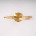 Ceshair Wall Light  Multi Head Travertine Vanity Light