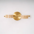 Ceshair Wall Light  Multi Head Travertine Vanity Light