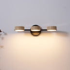 Ceshair Wall Light  Multi Head Travertine Vanity Light