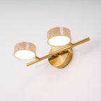 Ceshair Wall Light  Multi Head Travertine Vanity Light
