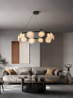 Olveneth Alabaster Chandelier